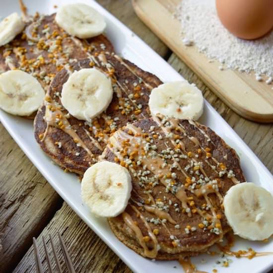 Sunday Morning Banana Bread Pancake