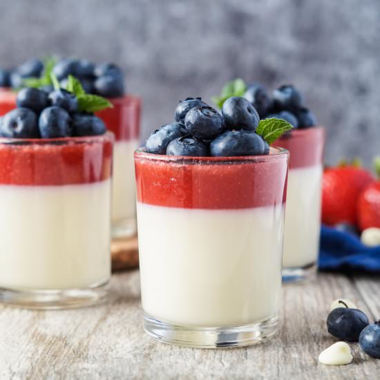 White Chocolate Panna Cotta