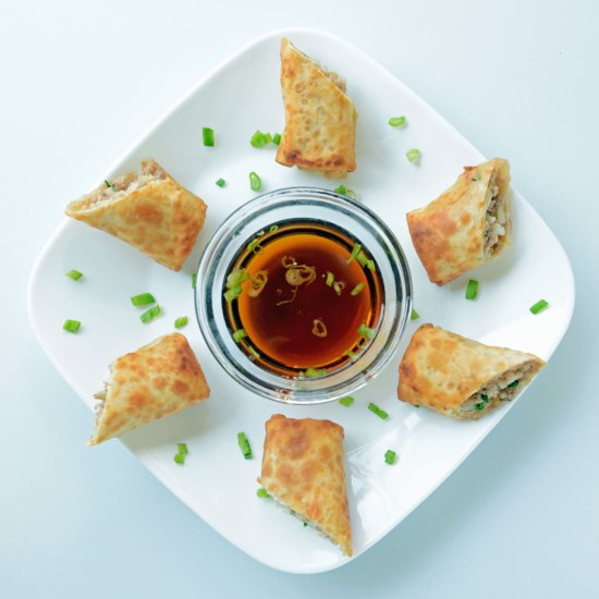 Crispy Pork Egg Rolls