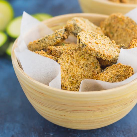 Zucchini Chips with Ranch Mayo Dip