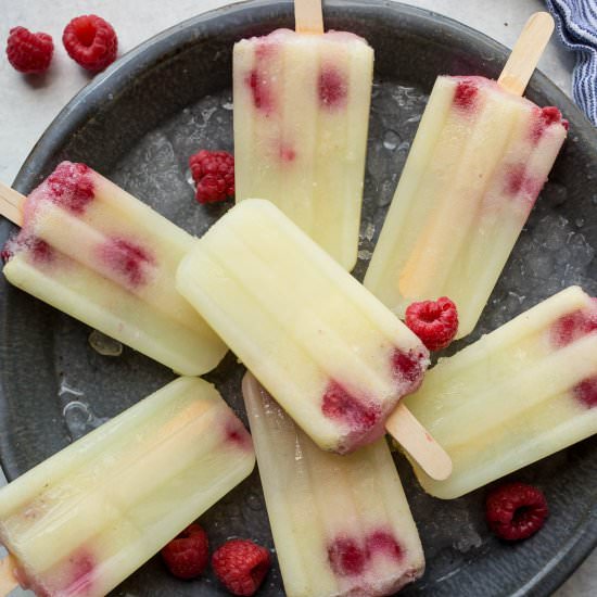 Honey-Sweetened Lemonade Pops