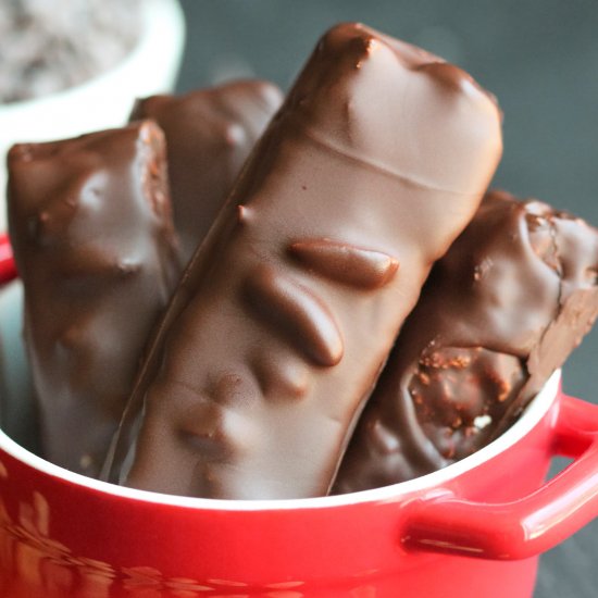 Homemade Snickerz Candy Bars