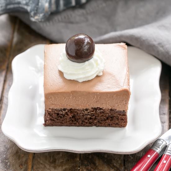 French Silk Pie Brownies