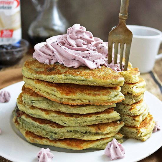 Marionberry Protein Pancakes