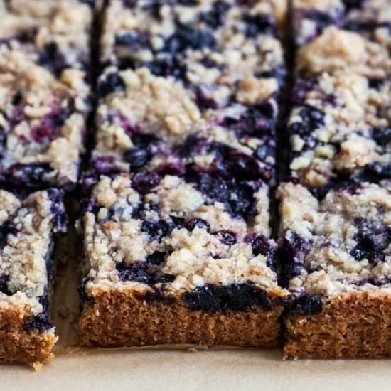 Vegan Blueberry Buckle