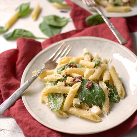 Smoked Mozzarella Pasta Salad