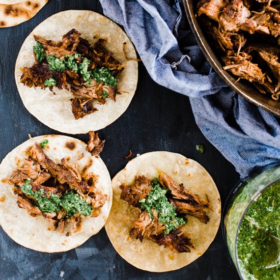 Grilled Barbacoa Tacos