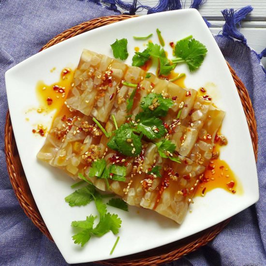 Chinese Pork Rind Jelly