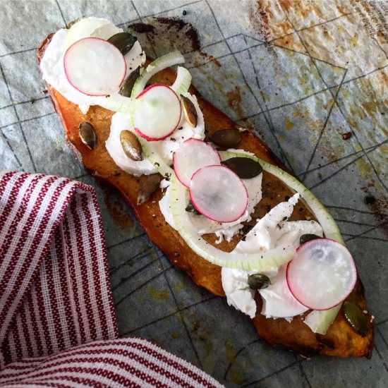 Sweet Potato Flatbreads