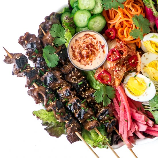 Korean Beef Bulgogi Salad