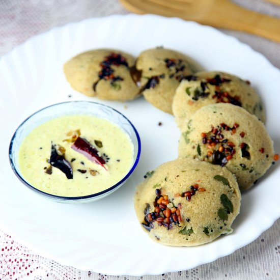 Adai Idli (Mixed Dal Idli)