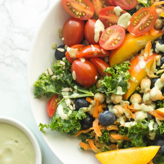 Summer Power Kale Salad