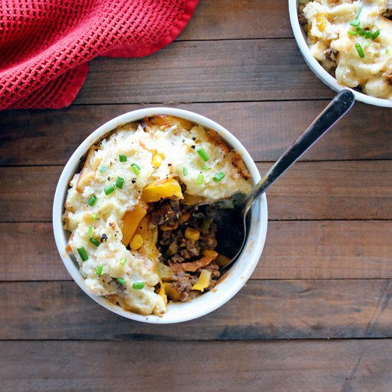 Shepherds Pie with Cauliflower Mash