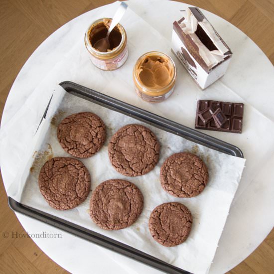 Chocolate Speculoos Cookies