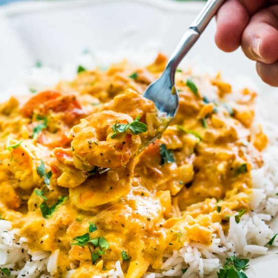 Coconut Shrimp Curry