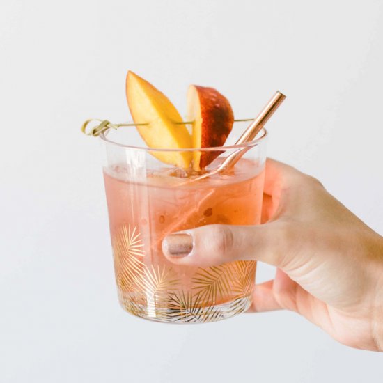 Peach Citrus Rosé Spritzer