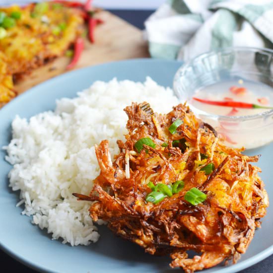 Filipino Sweet Potato Fritters