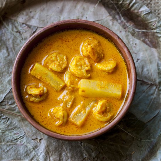 Goan Prawn and Radish Curry