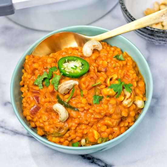 One Pot Red Lentil Dal