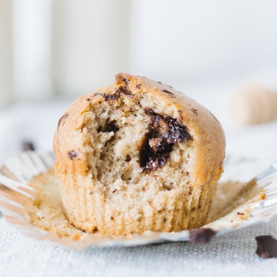 Vegan Chocolate Chip Muffins