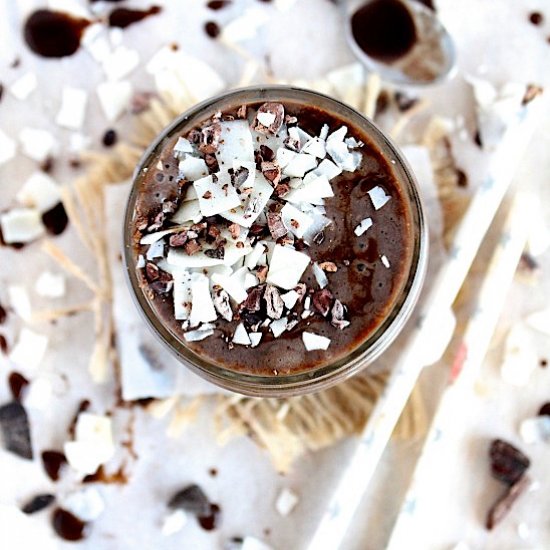 Chocolate Lovers Coconut Smoothie