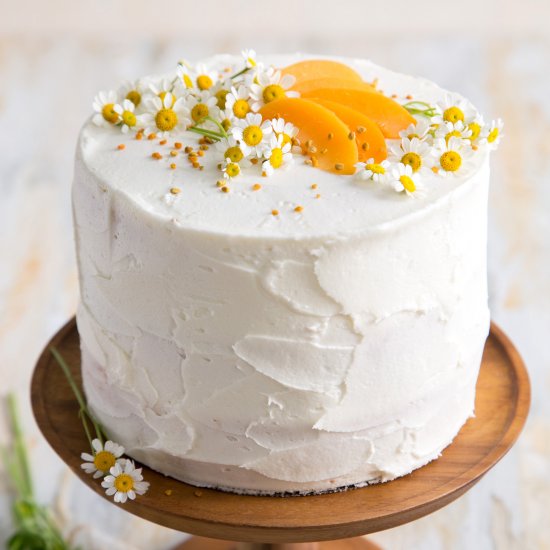 Apricot Chamomile Cake