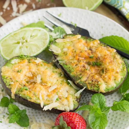 Broiled Parmesan Avocado