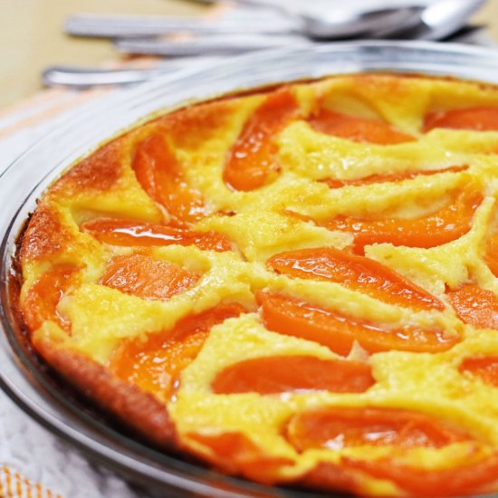 Apricot Brandy Clafoutis