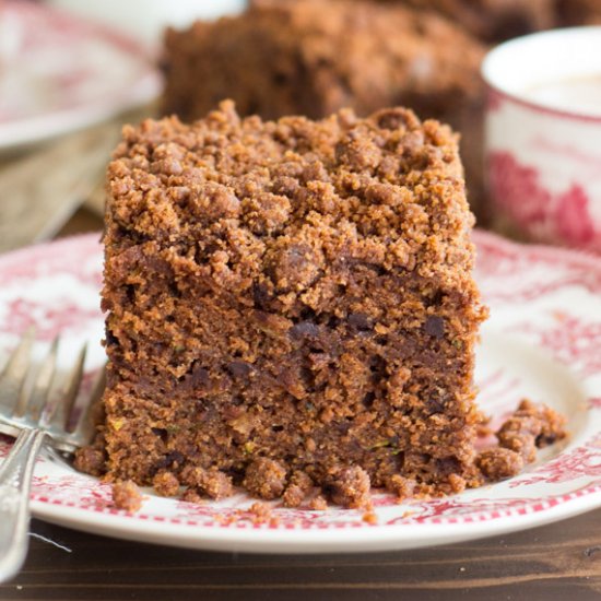 Chocolate Zucchini Coffee Cake