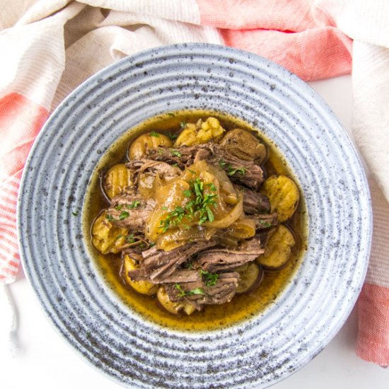 Lush Orange Balsamic Pot Roast