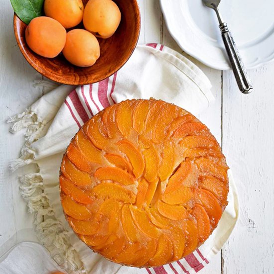 Apricot Upside Down Cake