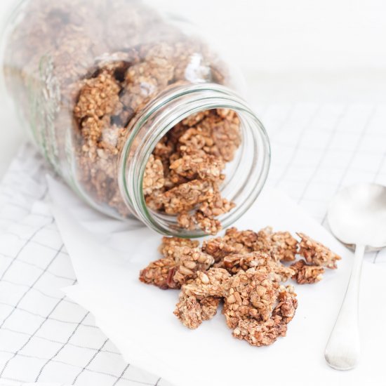 Banana Granola Cookies