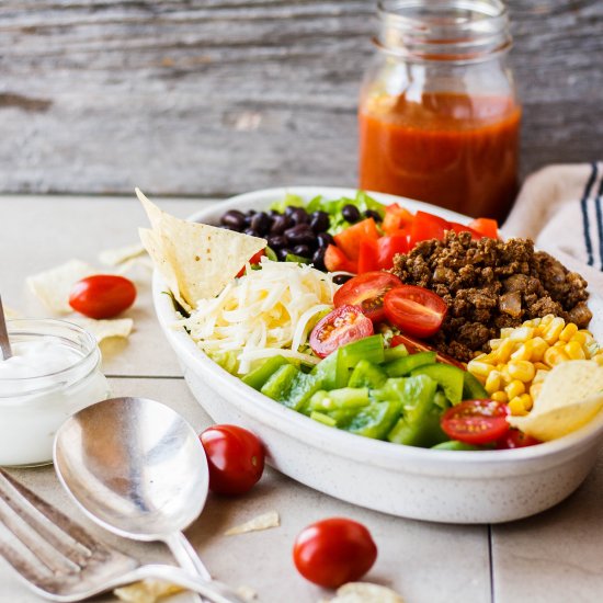 Taco Salad with Smoky Catalina