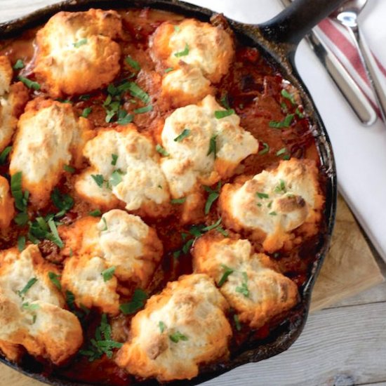 Chicken Goulash with Buttermilk Dumplings