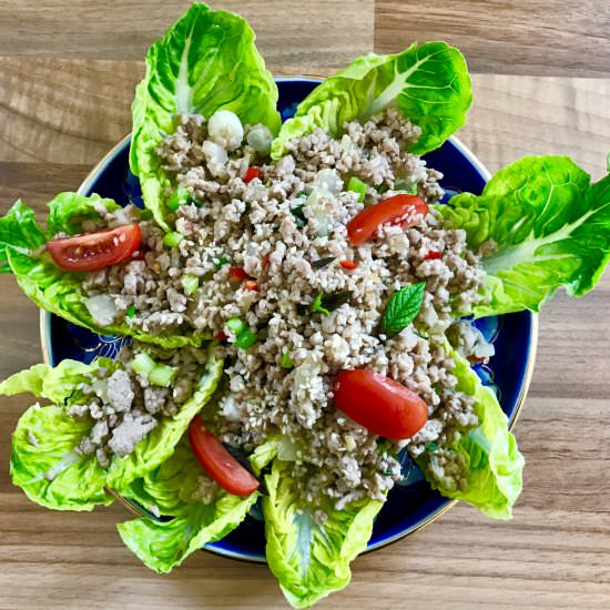 Lean Mince Pork Hot and Spicy Salad