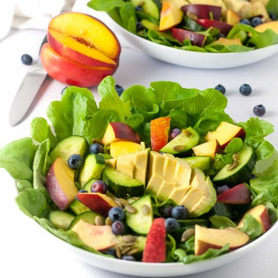 Nectarine Avocado Salad