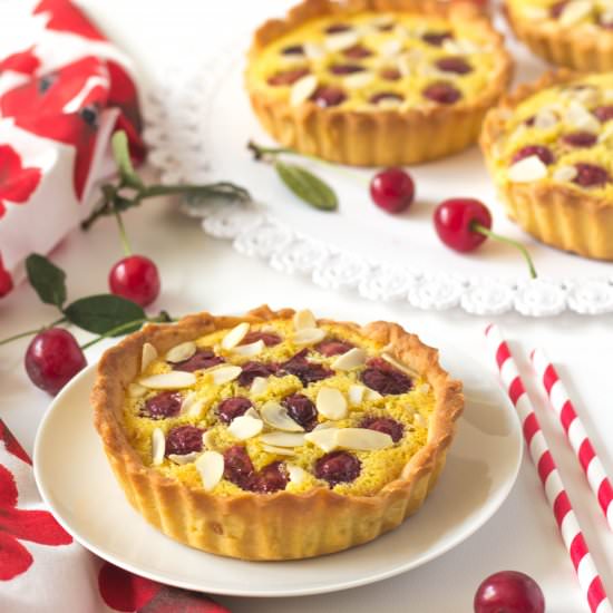 Cherry Almond Tartelettes