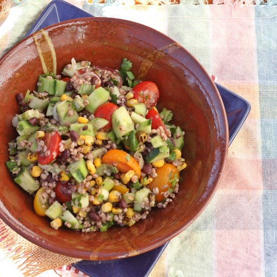 Summer Sorghum Salad