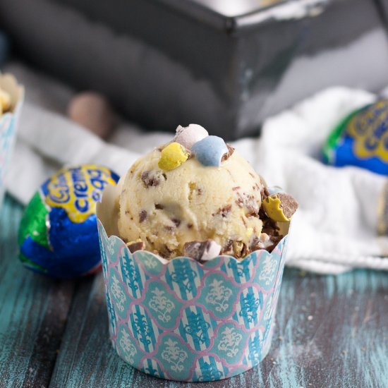 Cadbury Creme Egg Gelato