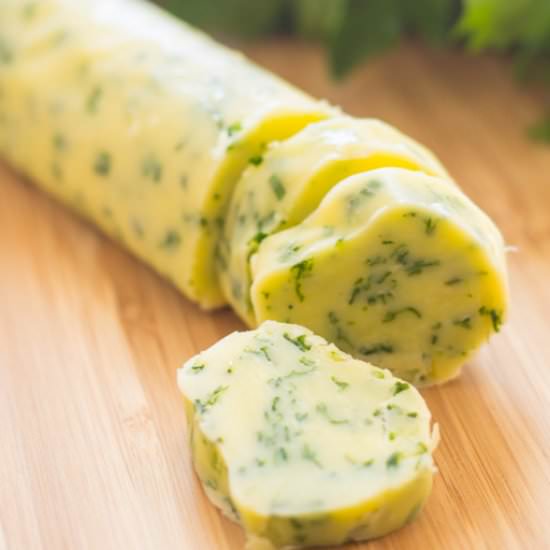 Low Fodmap Chive Butter