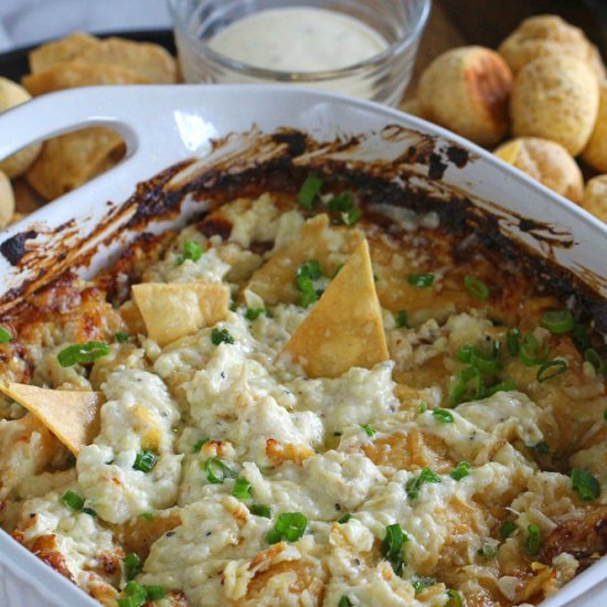 Chicken Caesar Dip