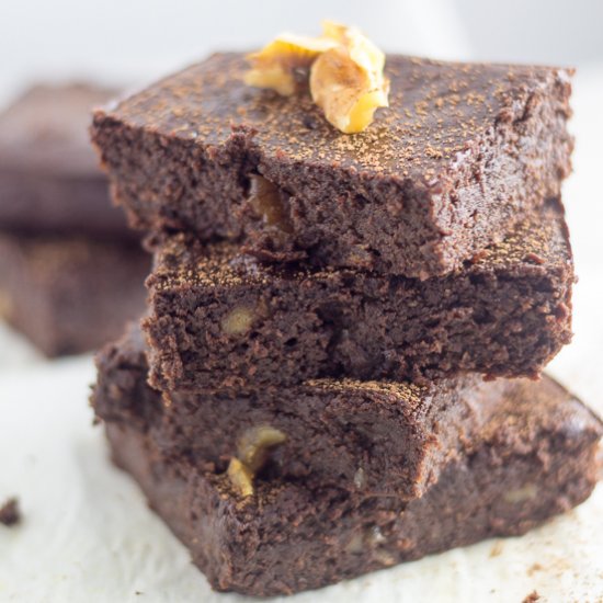 Extra Fudgy Flourless Brownies