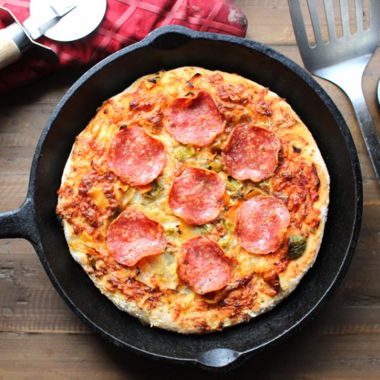 Instant Beer Pizza Dough