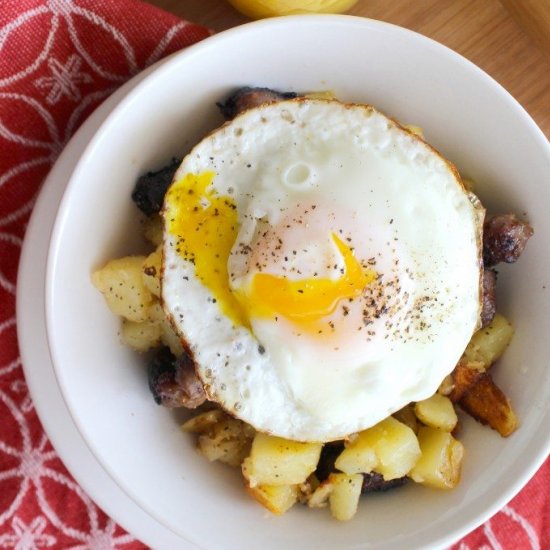 Simple Breakfast Hash Stir Fry