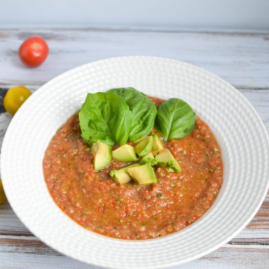 Heirloom Tomato Gazpacho