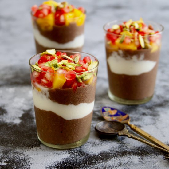 Cashew Chocolate Chia Pudding