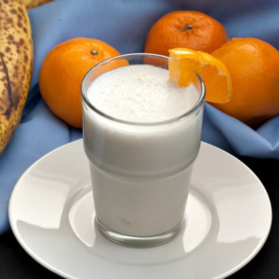 Coconut Banana Mandarin Smoothie