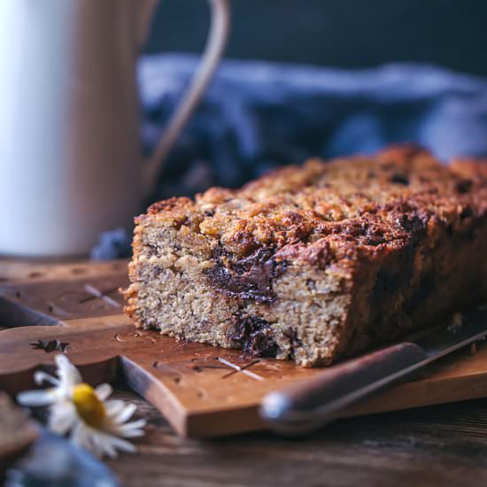 Coconut & almond flour banana bread