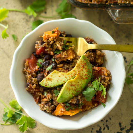 Southwestern Sweet Potato Casserole