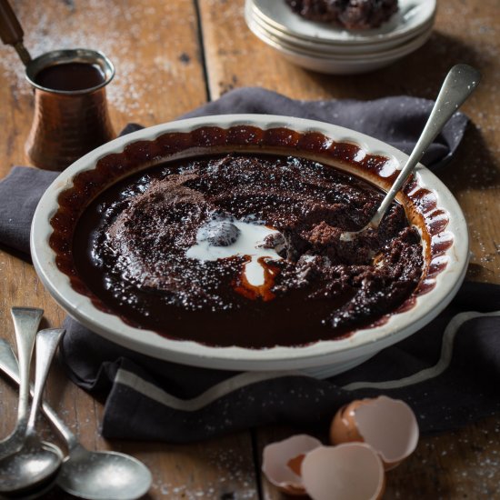 Sticky chocolate pudding